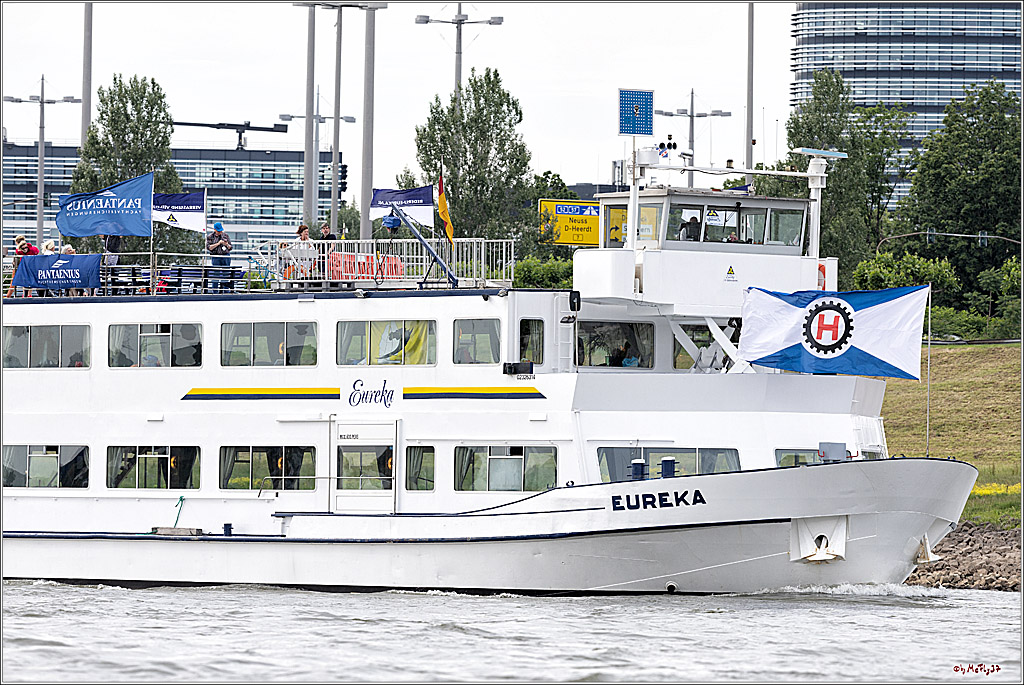 100 Jahre Rheinwoche 2022 - 2. Wettfahrt  Hitdorf - Duesseldorf, 03.06.2022,